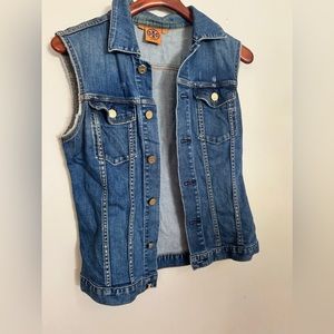 Tory Burch Denim Vest